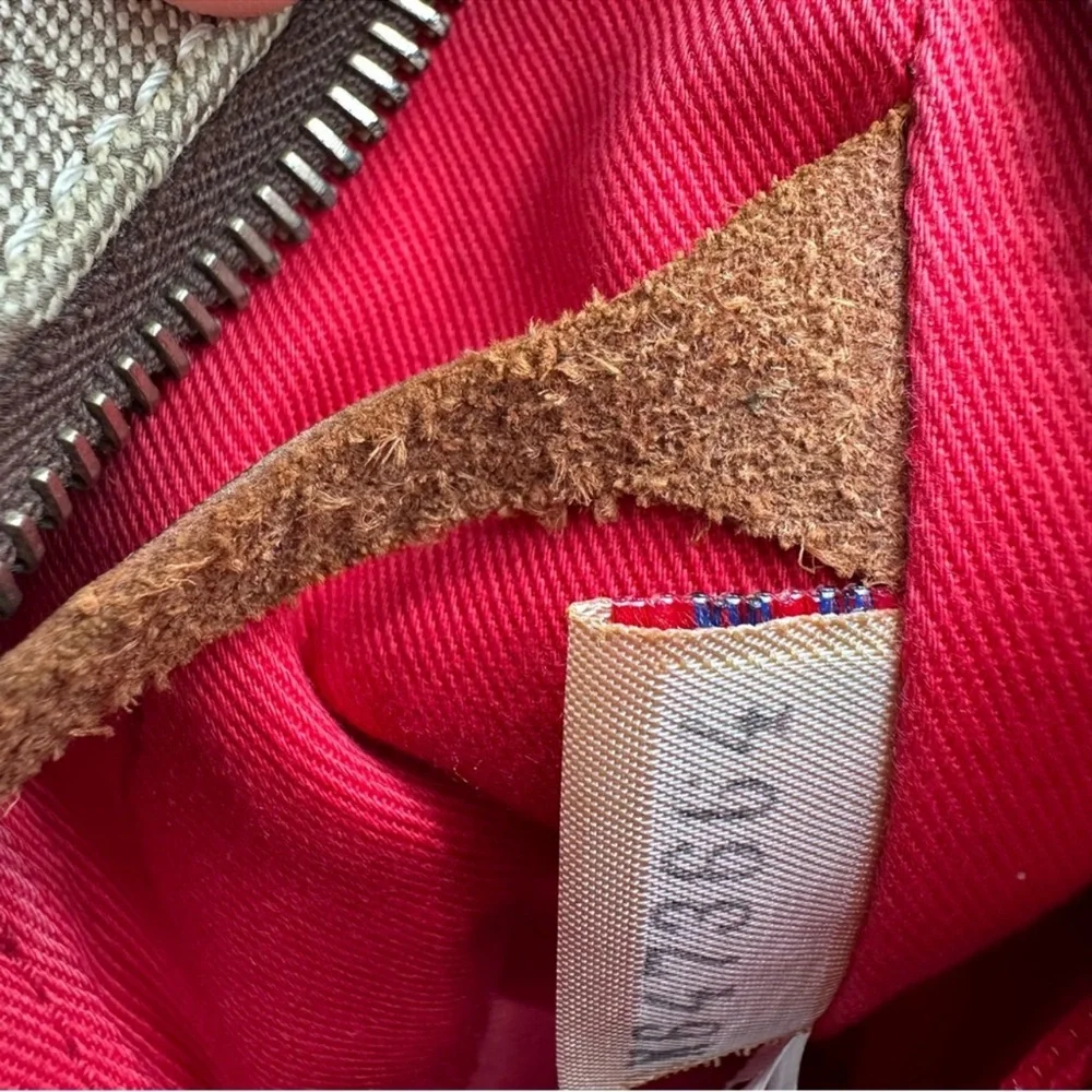 Dooney & Bourke Y2K Beige Monogram Hobo Bag